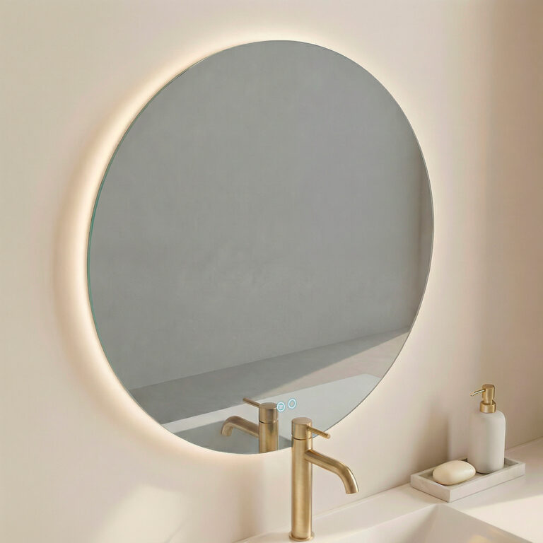 Circular Lisse mirror