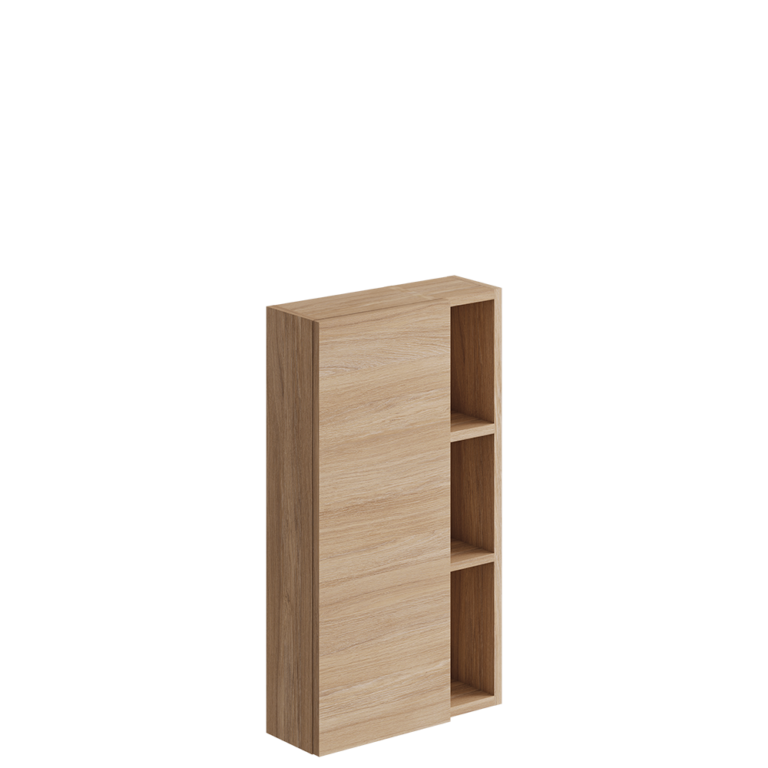 Alto 1 puerta y 3 huecos