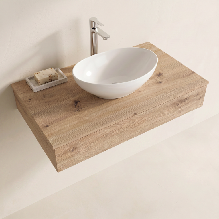Encimera sin lavabo Tablero a medida con faldón