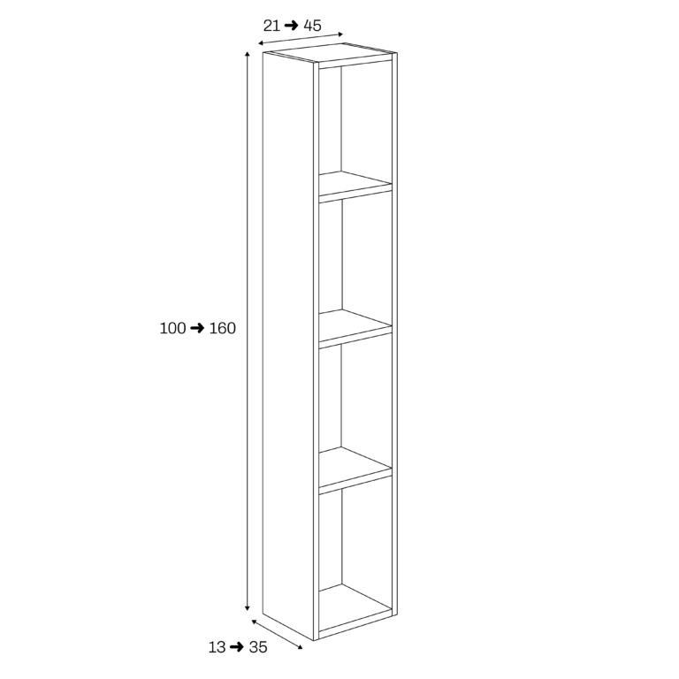 Column 4 holes – Custom made