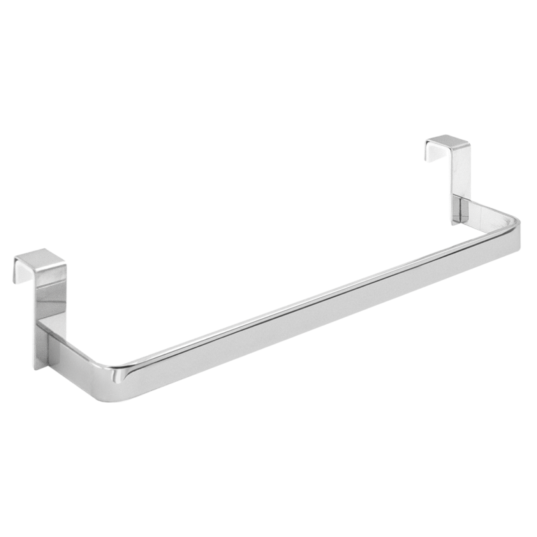 Side towel rack for washbasin