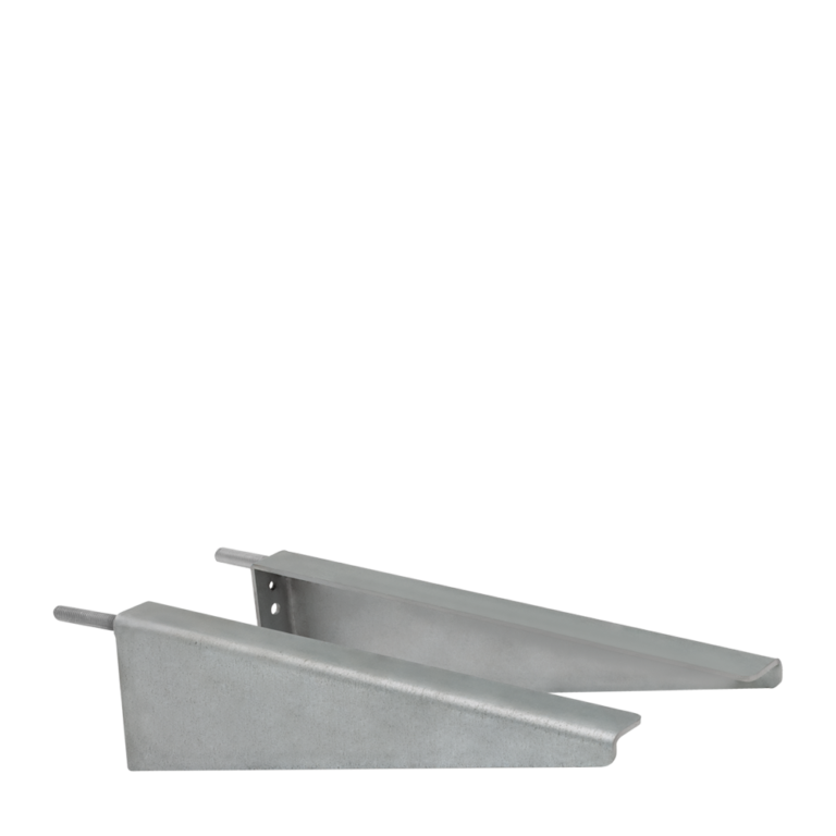 Juego de 2 Soportes de acero galvanizado