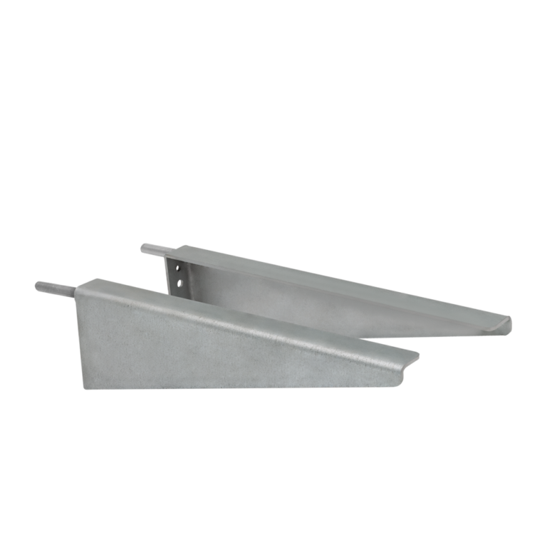 Juego de 2 Soportes de acero galvanizado